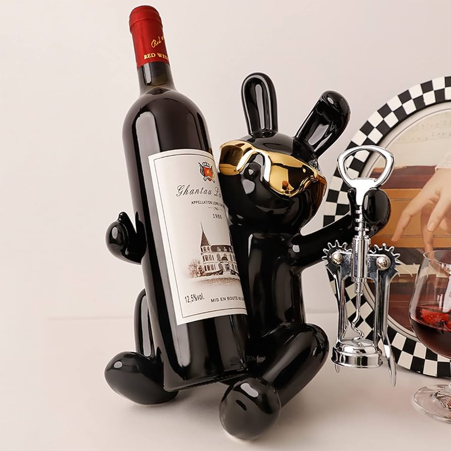 Amazon｜ワインボトルホルダー、セラミック赤ワインボトルスタンド